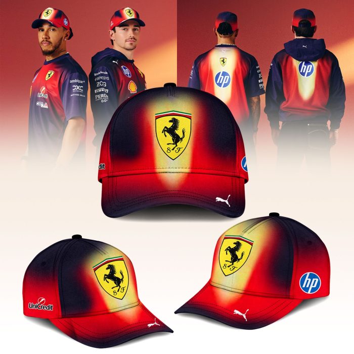 Scuderia Ferrari Team Shanghai Grand Prix Graphic T-Shirt - Image 2