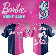 Seattle Mariners Barbie 2026 Special Edition Baseball Jersey
