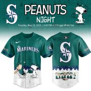 Seattle Mariners Peanuts Night 2026 Special Edition Jersey