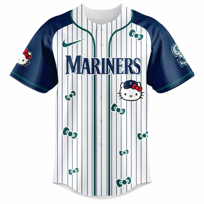 Seattle Mariners x Hello Kitty 2026 Limited Editions Jersey - Image 2