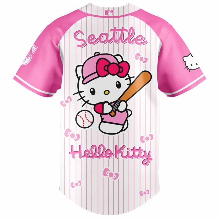 Seattle Mariners x Hello Kitty 2026 Limited Editions Jersey Ver 2 - Image 3
