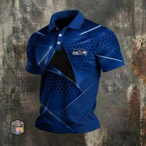Seattle Seahawks Fanatics Core Collection Polo Shirt by Drovenwear.com