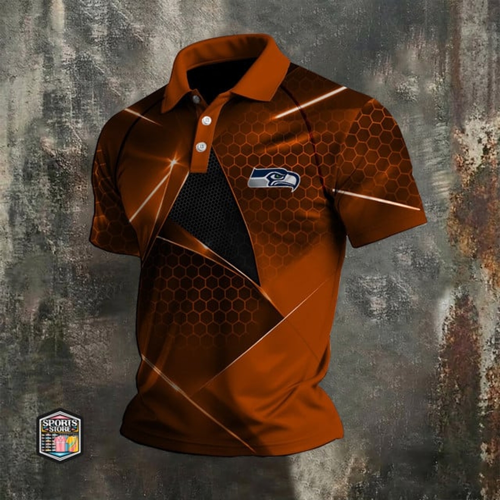 Seattle Seahawks Fanatics Core Collection Polo Shirt Seattle Seahawks Fanatics Core Collection Polo Shirt