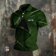 Seattle Seahawks Fanatics Core Collection Polo Shirt - Image 3