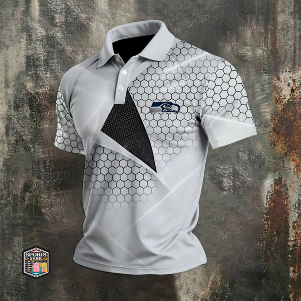 Seattle Seahawks Fanatics Core Collection Polo Shirt Seattle Seahawks Fanatics Core Collection Polo Shirt