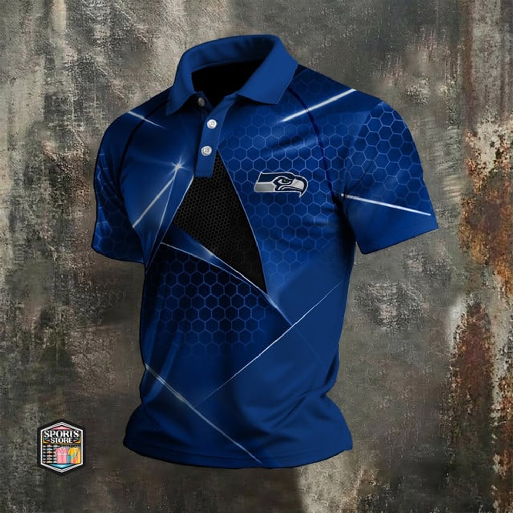 Seattle Seahawks Fanatics Core Collection Polo Shirt Seattle Seahawks Fanatics Core Collection Polo Shirt