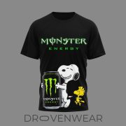 Snoopy x Monster Energy Premium 3D Graphic Shirt - Image 2