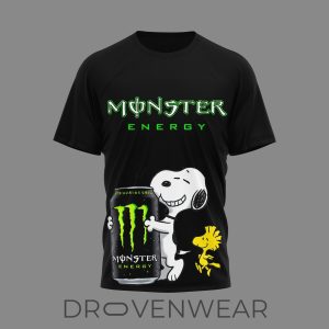 Snoopy x Monster Energy Premium 3D Graphic Shirt by Drovenwear.com