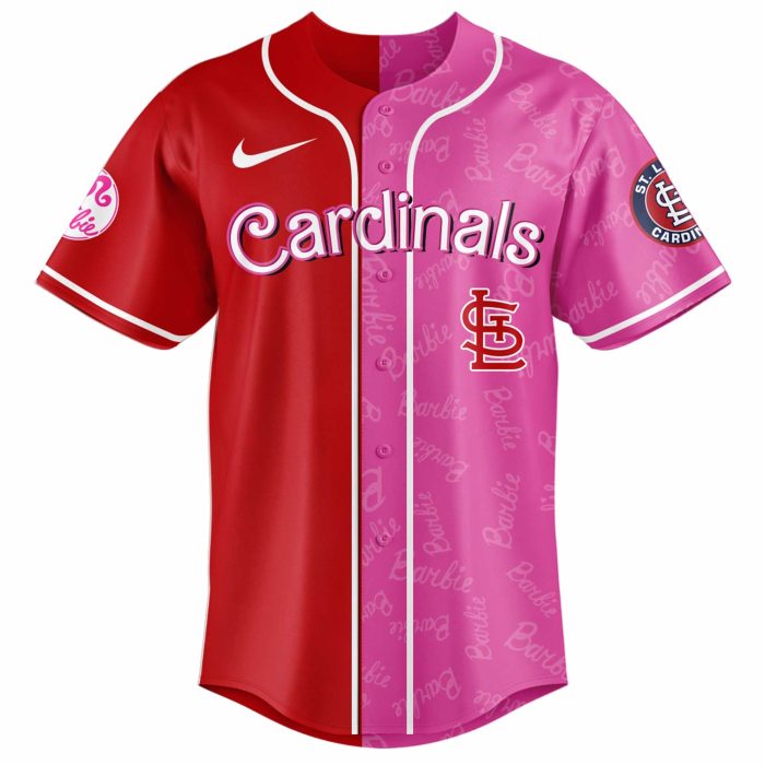 St. Louis Cardinals Barbie 2026 Special Edition Baseball Jersey - Image 2