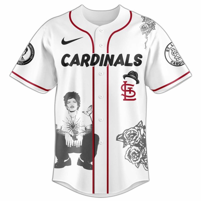 St. Louis Cardinals Bruno Inspired 2026 Limited Edition Baseball Jersey - Image 2