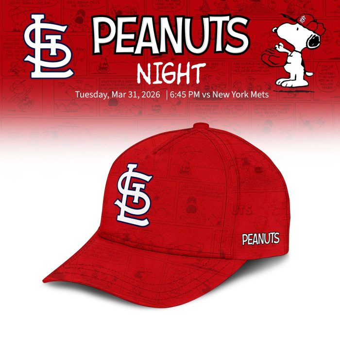 St. Louis Cardinals Peanuts Night 2026 Special Edition Jersey - Image 3
