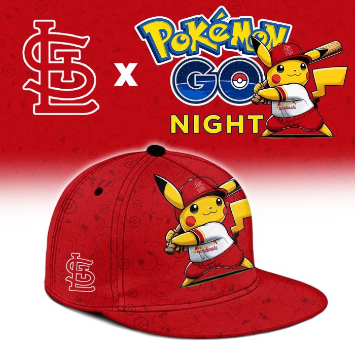 St. Louis Cardinals Pokémon GO Night Limited Edition Baseball Jersey - Image 3