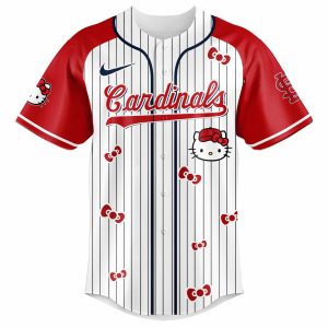 St Louis Cardinals x Hello Kitty 2026 Limited Editions Jersey by Drovenwear.com