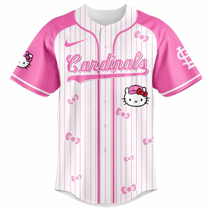 St. Louis Cardinals x Hello Kitty 2026 Limited Editions Jersey Ver 2 - Image 2