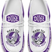 TCU Horned Frogs Make Them Grateful Again Limited Hey Dude Shoes - Image 2