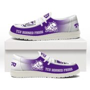 TCU Horned Frogs Make Them Grateful Again Limited Hey Dude Shoes - Image 3