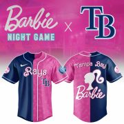 Tampa Bay Rays Barbie 2026 Special Edition Baseball Jersey