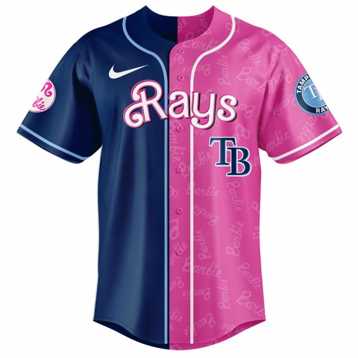 Tampa Bay Rays Barbie 2026 Special Edition Baseball Jersey - Image 2
