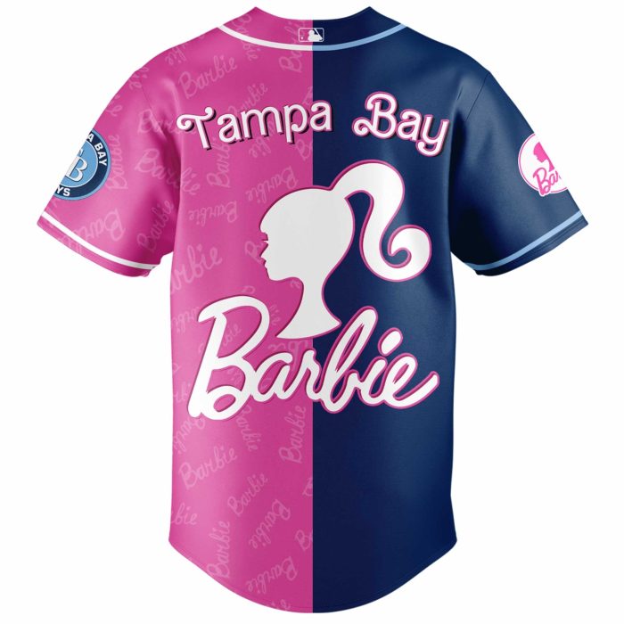 Tampa Bay Rays Barbie 2026 Special Edition Baseball Jersey - Image 3