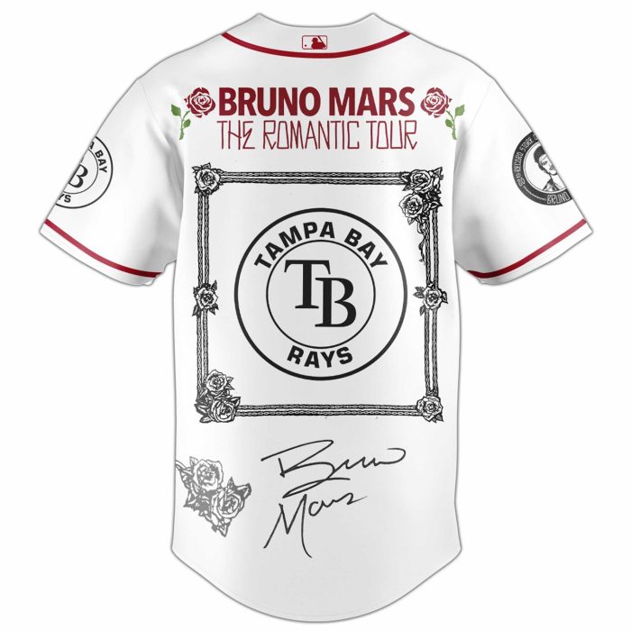 Tampa Bay Rays Bruno Inspired 2026 Limited Edition Baseball Jersey - Image 3