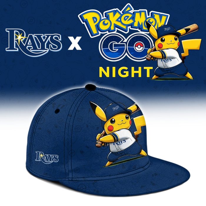 Tampa Bay Rays Pokémon GO Night Limited Edition Baseball Jersey - Image 3
