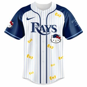 Tampa Bay Rays x Hello Kitty 2026 Limited Editions Jersey by Drovenwear.com