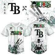 Tampa Bay Rays x Zoro Ronin Emerald Wave Limited Edition Jersey