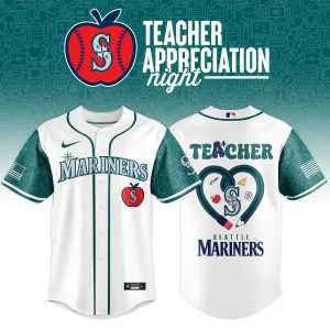 Teacher Appreciation Mariners Jersey MLB Event by Drovenwear.com
