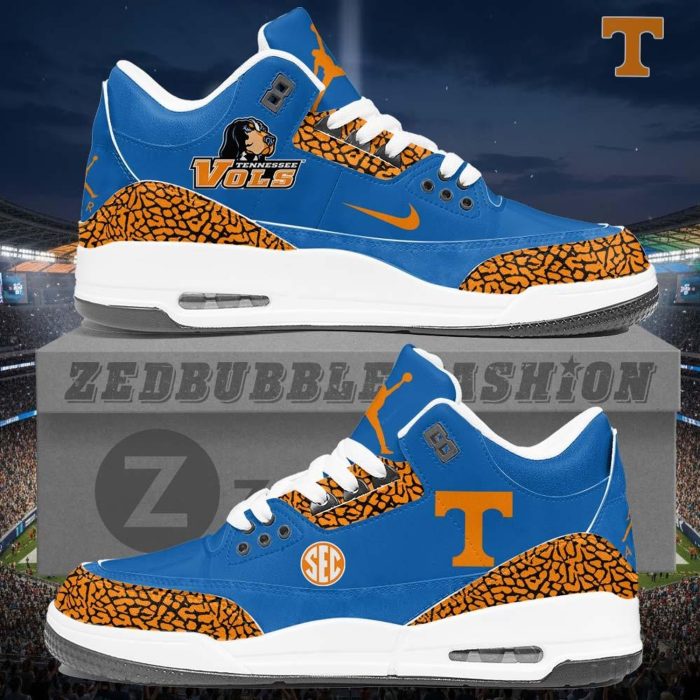 Tennessee Volunteers AJ3 Custom Sneakers 2026 Edition - Image 2