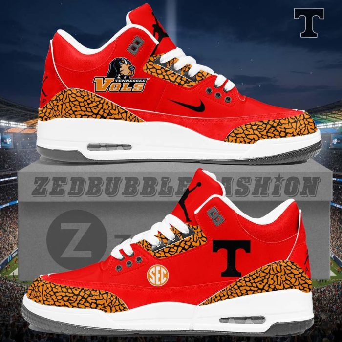 Tennessee Volunteers AJ3 Custom Sneakers 2026 Edition - Image 7