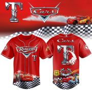 Texas Rangers Cars 20th Anniversary Inspired Limited Edition Baseball Jersey