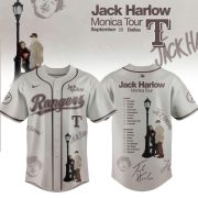Texas Rangers X Jack Harlow Monica Tour 2026 Limited Edition Jersey