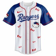 Texas Rangers x Hello Kitty 2026 Limited Editions Jersey - Image 2
