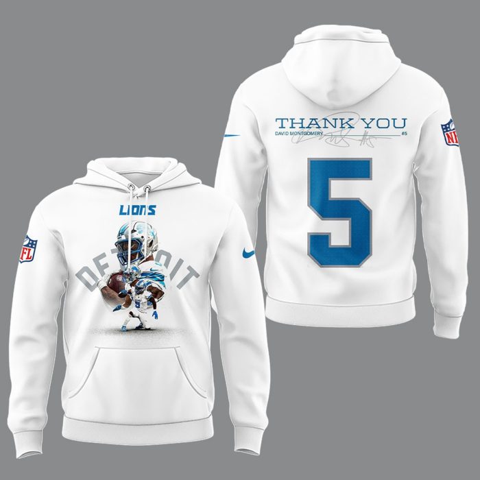 Thank You David Montgomery Limited Edition Fan Hoodie - Image 2