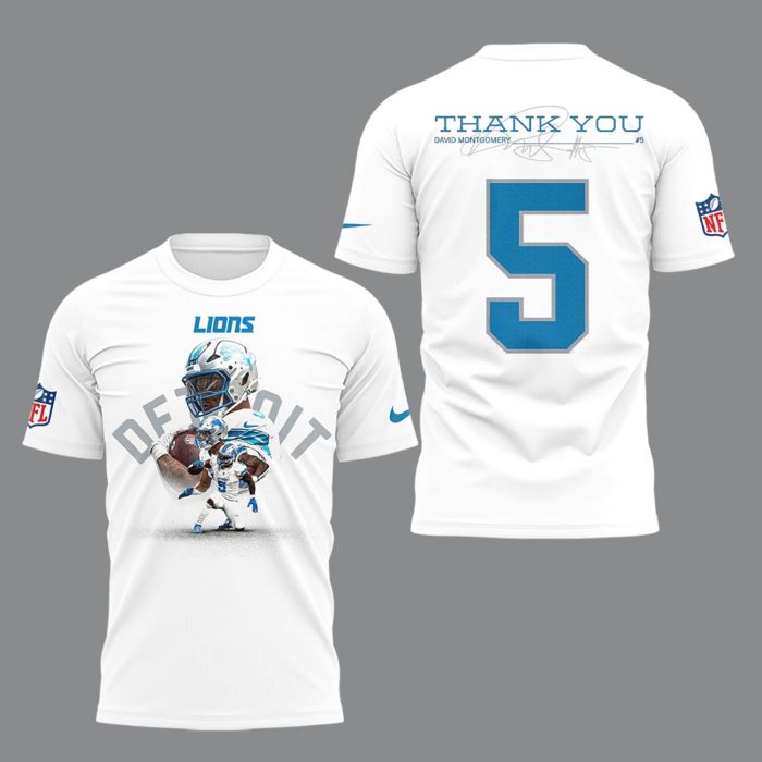 Thank You David Montgomery Limited Edition Fan Shirt - Image 2