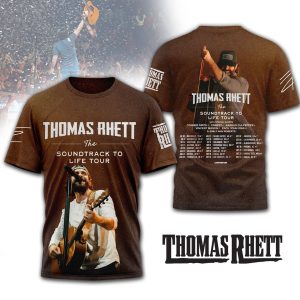 Thomas Rhett 2026 Soundtrack To Life Tour Concert TShirt by Drovenwear.com