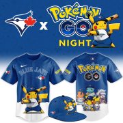 Toronto Blue Jays Pokémon GO Night Limited Edition Baseball Jersey