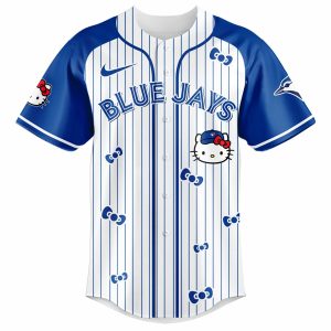Toronto Blue Jays x Hello Kitty 2026 Limited Editions Jersey by Drovenwear.com