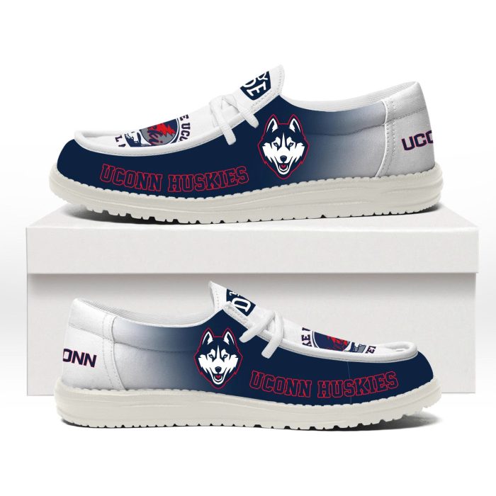 UConn Huskies Make Them Grateful Again Limited Hey Dude Shoes - Image 3