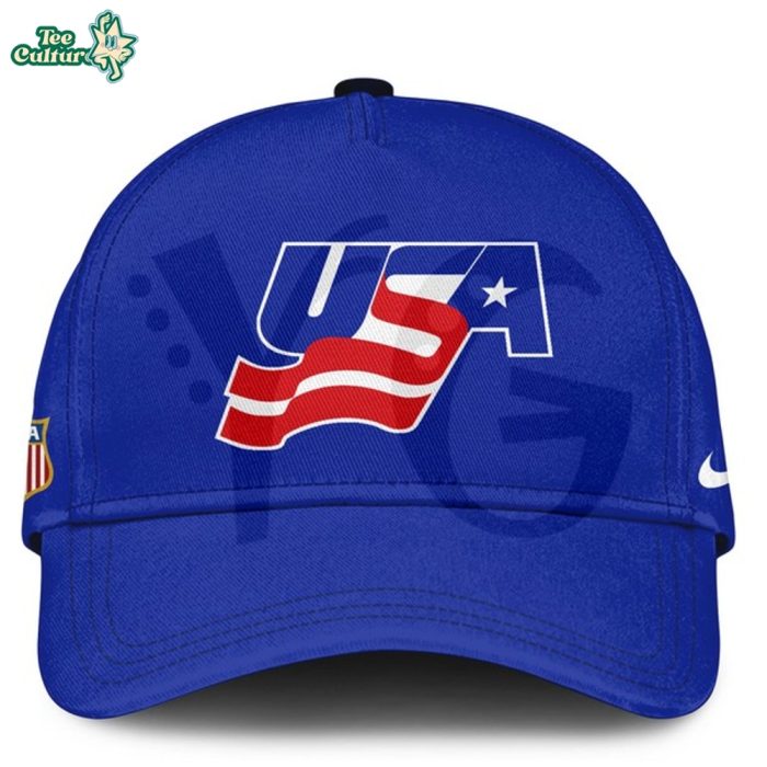 USA Olympic Hockey Team Milano Cortina 2026 Championship Blue Jersey - Image 3