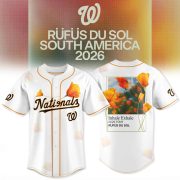 Washington Nationals 1 X RÜFÜS DU SOL Baseball Jersey
