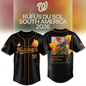 Washington Nationals 1 X RFS DU SOL Baseball Jersey by Drovenwear.com