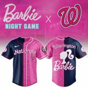 Washington Nationals Barbie 2026 Special Edition Baseball Jersey
