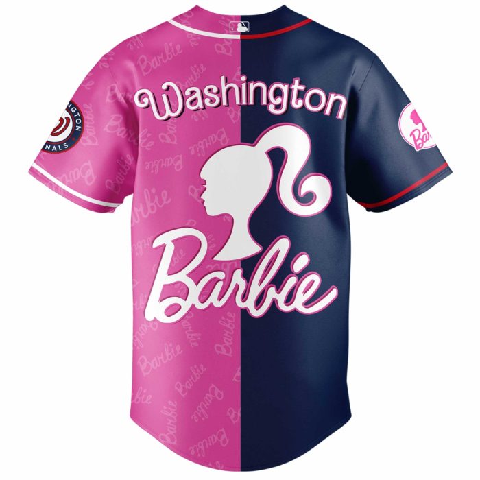 Washington Nationals Barbie 2026 Special Edition Baseball Jersey - Image 3