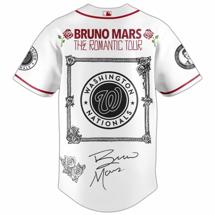Washington Nationals Bruno Inspired 2026 Limited Edition Baseball Jersey - Image 3
