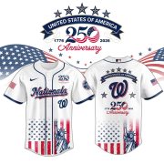Washington Nationals special America’s 250th Anniversary Limited Edition Jersey