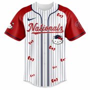 Washington Nationals x Hello Kitty 2026 Limited Editions Jersey - Image 2