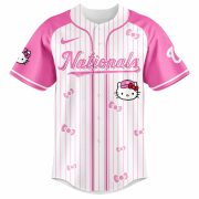 Washington Nationals x Hello Kitty 2026 Limited Editions Jersey Ver 2 - Image 2