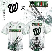 Washington Nationals x Zoro Ronin Emerald Wave Limited Edition Jersey
