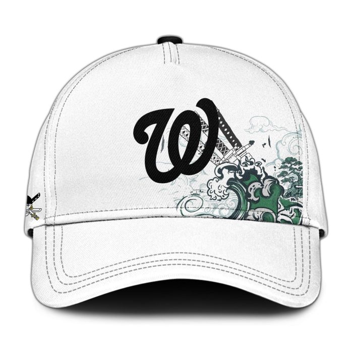 Washington Nationals x Zoro Ronin Emerald Wave Limited Edition Jersey - Image 2